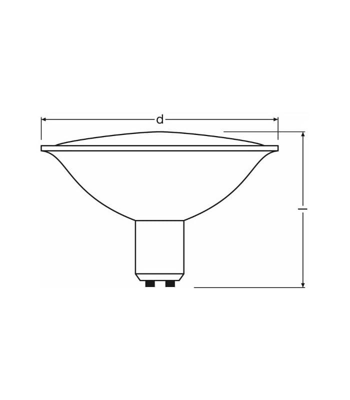 Lampadina Alogena Swan Halospot 70 12V 50W, BA15d SBC, Fascio 24°, 2600 Candele, Per Interni