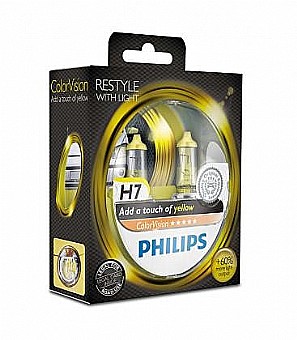���� H7 12V 55W COLORVISION YELLOW PHILIPS