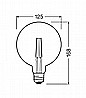 נורת לד פחם 1906 Pinecone OSRAM