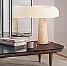מטריה טרוורטין שולחן