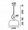 Bellhop Glass S Suspension By Flos