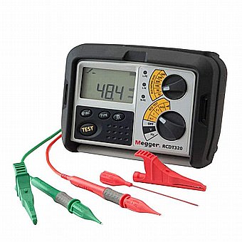 ���� ����� ��� MEGGER RCDT320