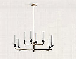 Delie C1224/8 Suspension Lamp By Aromas