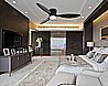 מאוורר תקרה חכם לבן ROME 52'' SMART