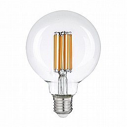 נורת גלוב לד פחם 95 מ"מ 15W נורת גלוב לד פחם 95 מ"מ 15W