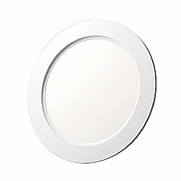 פאנל לד שקוע אינטגרלי עגול 6 צול 12W פאנל לד שקוע אינטגרלי עגול 6 צול 12W