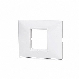 מסגרת BE לבנה 2 מודול ניסקו סוויץ' מסגרת BE לבנה 2 מודול ניסקו סוויץ'