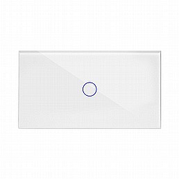 מתג חכם לתאורה / תרחיש לחצן יחיד זכוכית לבנה 4 מודול מתג חכם לתאורה / תרחיש לחצן יחיד זכוכית לבנה 4 מודול