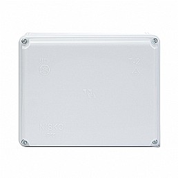 קופסת הסתעפות חלקה T-2 190X150X80 IP-55 קופסת הסתעפות חלקה T-2 190X150X80 IP-55