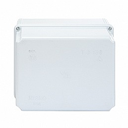 קופסת הסתעפות חלקה T-2-130 190X150X130 IP-55 קופסת הסתעפות חלקה T-2-130 190X150X130 IP-55