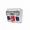קופסת שירות 532.210 NNPL סקון NISKO כולל חצי אוטומט ניסקומטיק 32*3 + 16*1