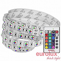 פסי לדים RGB עם שלט לתאורה אחורית לטלוויזיה פסי לדים RGB עם שלט לתאורה אחורית לטלוויזיה