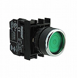 לחצן ירוק נתפס סדרה B לחצן ירוק נתפס סדרה B