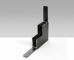 מחבר תקרה לקיר צמוד לפס צבירה מגנטי מחבר תקרה לקיר צמוד לפס צבירה מגנטי