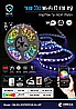 קיט סרט לד WIFI RGB כולל שנאי ושלט מוגן מים