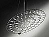 LAFRA ORIZZONTALE LED steel pendant lamp By Urban