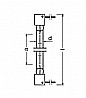 נורת חימום RUBYSTAR 500W 235V-0028 S OSRAM