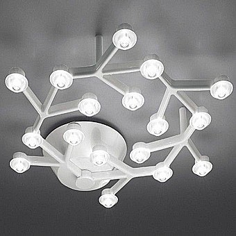 Led Net Circle ceiling lamp By Artemide
