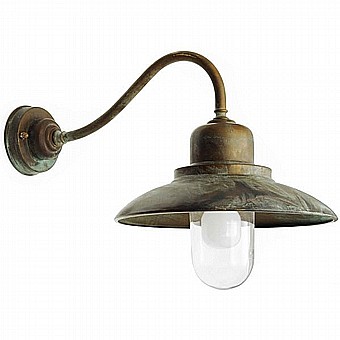 Patio Swan Neck Wall Light 1350 By Moretti Luce