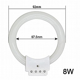 נורת פלורסנט עגולה למיקרוסקופ 8W נורת פלורסנט עגולה למיקרוסקופ 8W