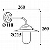 Chalet Deck Wall Light 133 By Moretti Luce