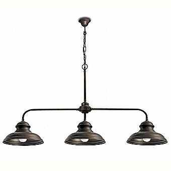 Mill Triple Arm Pendant 1678 By Moretti Luce