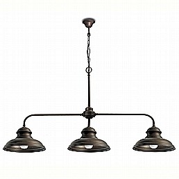 Mill Triple Arm Pendant 1678 By Moretti Luce
