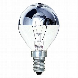 נורת מראה כסף E-14 40W נורת מראה כסף E-14 40W