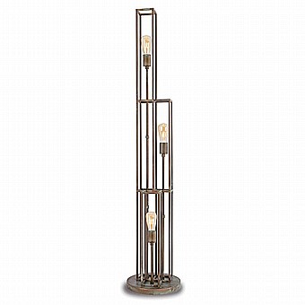   Cubic 3 Light Floor Lamp By Moretti Luce