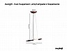 Kwic Suspension Lamp By Axolight