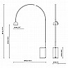 Bowee floor lamp By B. Lux