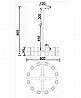 קרדן 24 תליה (כולל נורות לד)
