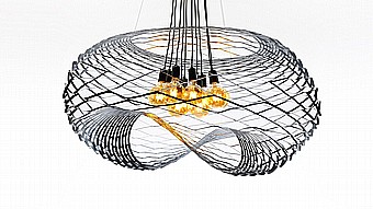  Net Big Suspension Lamp By Zava