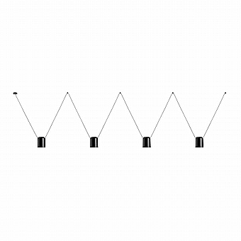 ATTIC QUADRUPLE Pendant By LedsC4