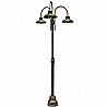 Mill Triple Lamp Post 1733 By Moretti Luce