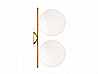 IC C/W 2 Double Wall/ceiling lamp By Flos